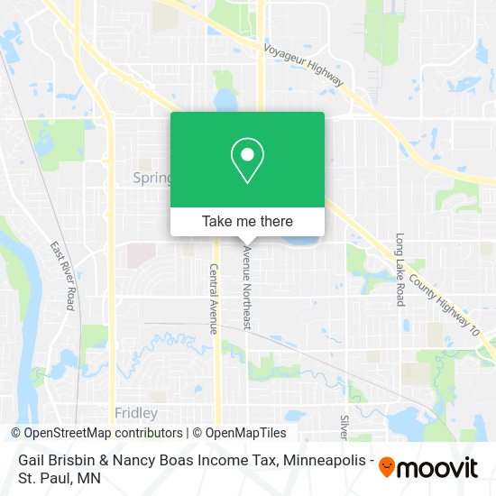 Gail Brisbin & Nancy Boas Income Tax map