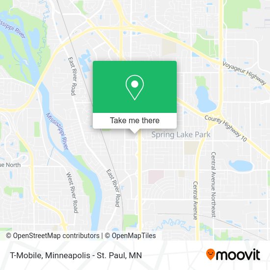 T-Mobile map