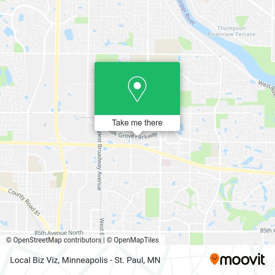 Local Biz Viz map