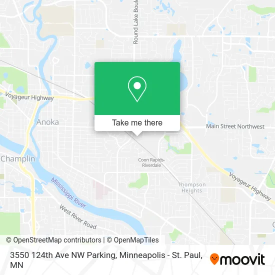 3550 124th Ave NW Parking map