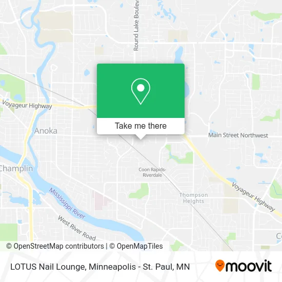LOTUS Nail Lounge map
