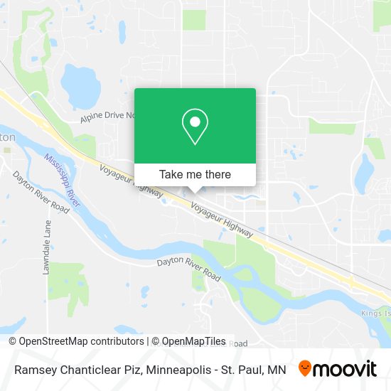 Ramsey Chanticlear Piz map