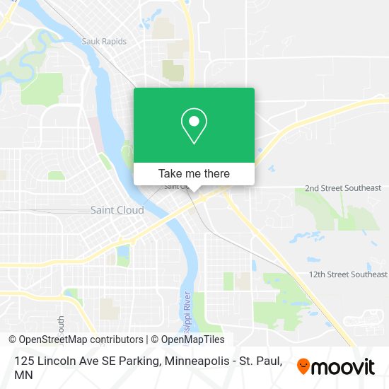 125 Lincoln Ave SE Parking map