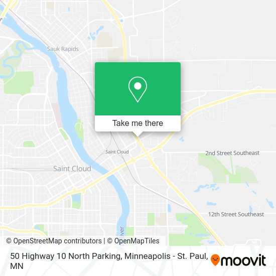 50 Highway 10 North Parking map