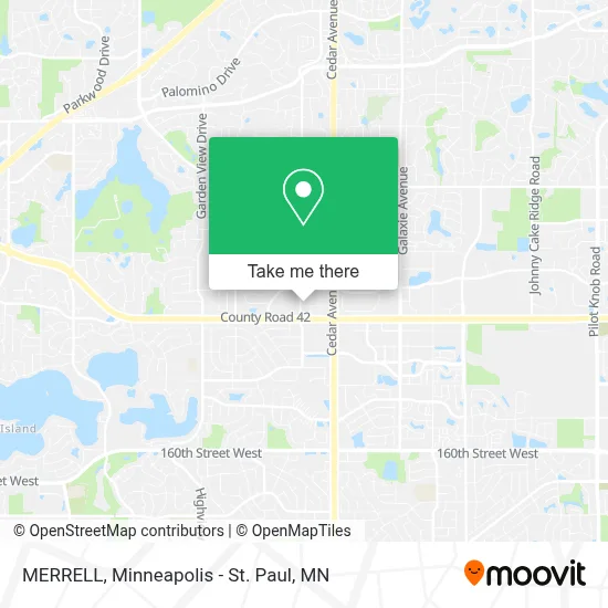 MERRELL map