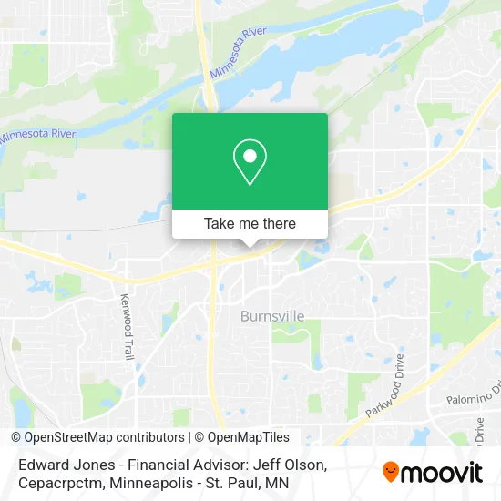 Edward Jones - Financial Advisor: Jeff Olson, Cepacrpctm map