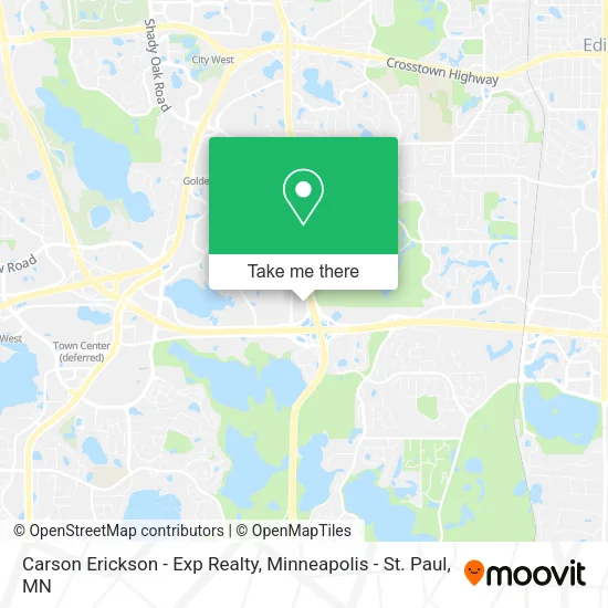 Mapa de Carson Erickson - Exp Realty