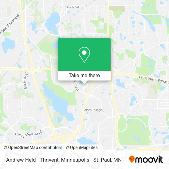 Andrew Held - Thrivent map