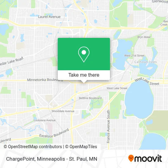 ChargePoint map