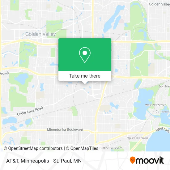 AT&T map
