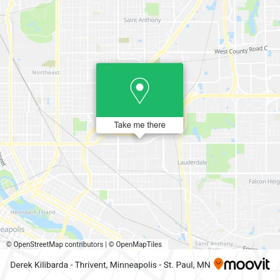 Derek Kilibarda - Thrivent map