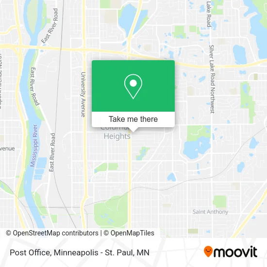 Post Office map
