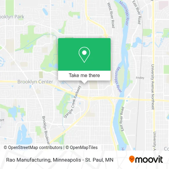 Rao Manufacturing map