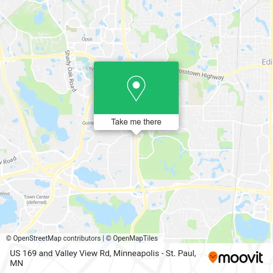 Mapa de US 169 and Valley View Rd