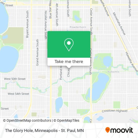 The Glory Hole map