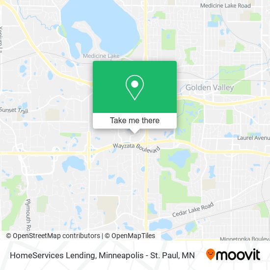 Mapa de HomeServices Lending