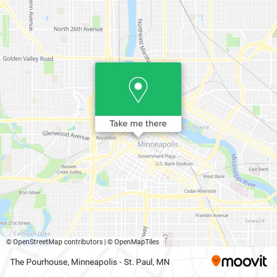 The Pourhouse map