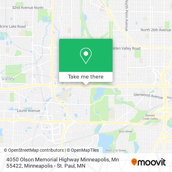 4050 Olson Memorial Highway Minneapolis, Mn 55422 map