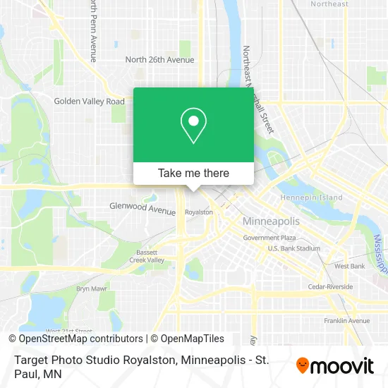 Target Photo Studio Royalston map