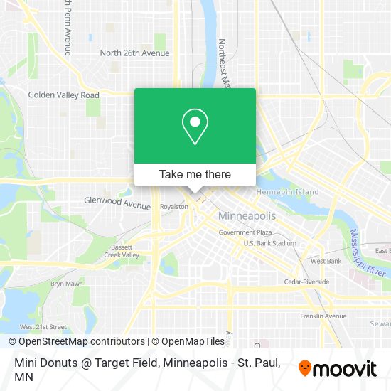 Mini Donuts @ Target Field map