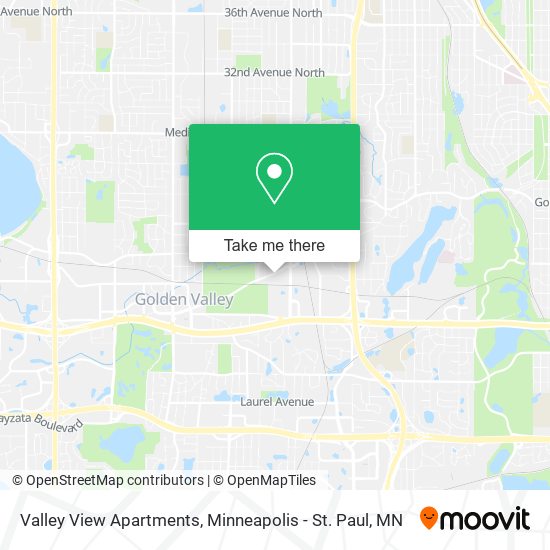 Mapa de Valley View Apartments