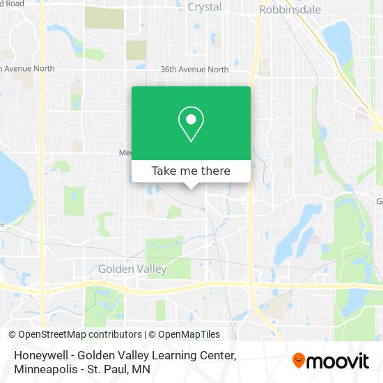 Honeywell - Golden Valley Learning Center map