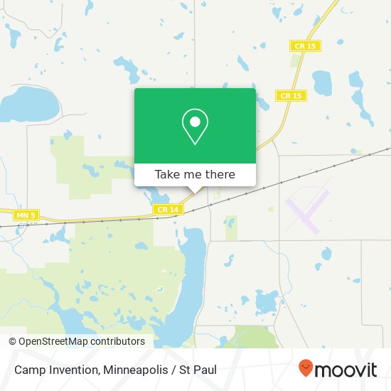 Camp Invention map