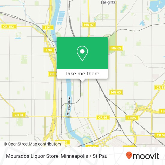 Mourados Liquor Store map