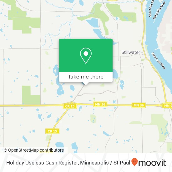 Holiday Useless Cash Register map