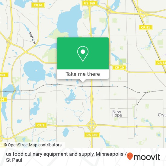 Mapa de us food culinary equipment and supply