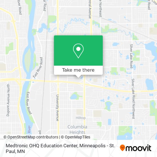 Medtronic OHQ Education Center map