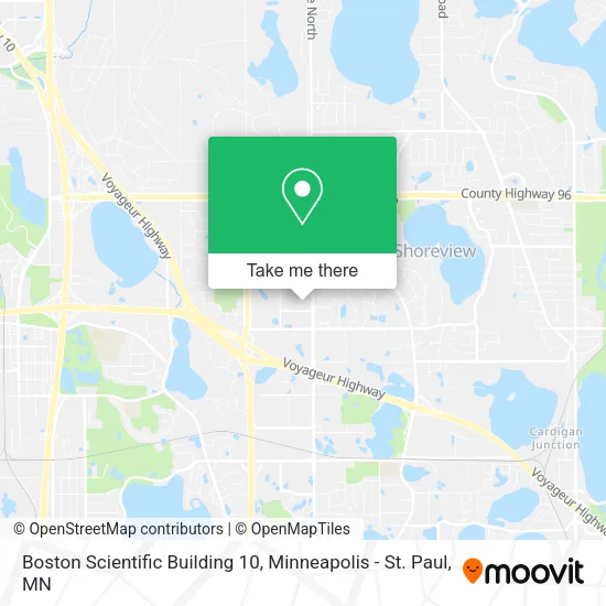 Boston Scientific Building 10 map