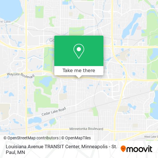 Mapa de Louisiana Avenue TRANSIT Center