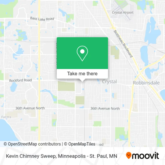 Kevin Chimney Sweep map