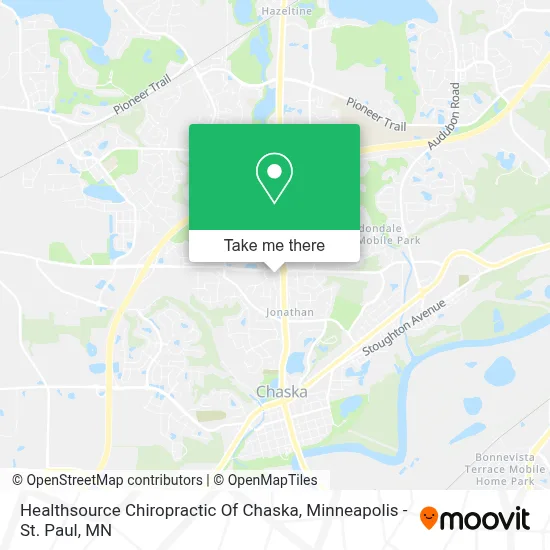 Healthsource Chiropractic Of Chaska map