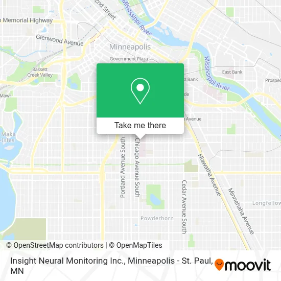 Insight Neural Monitoring Inc. map