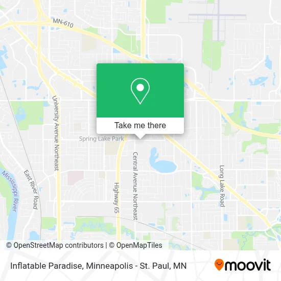 Inflatable Paradise map