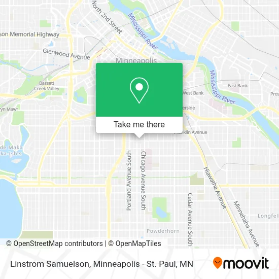 Linstrom Samuelson map
