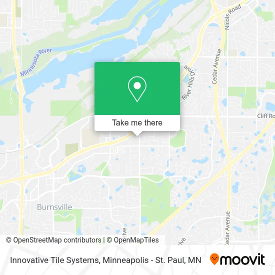 Innovative Tile Systems map