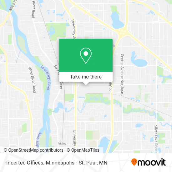 Incertec Offices map
