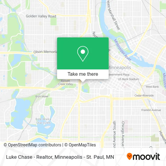 Luke Chase - Realtor map