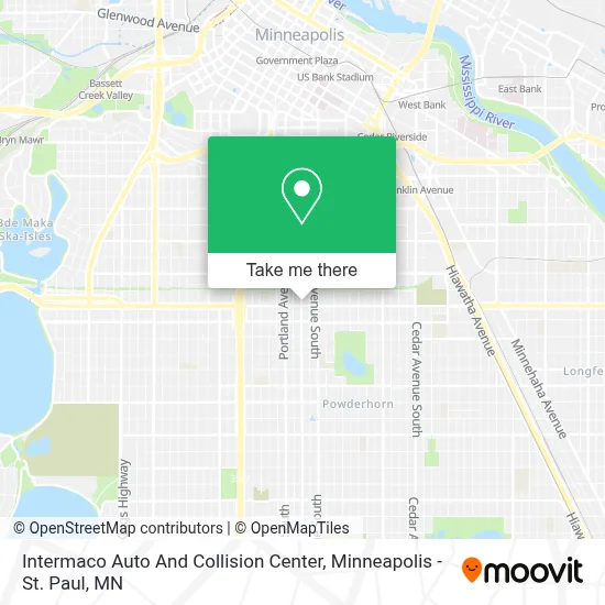 Intermaco Auto And Collision Center map