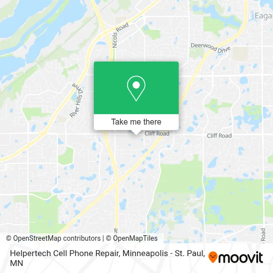 Helpertech Cell Phone Repair map