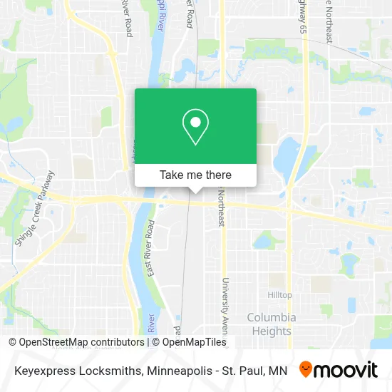 Keyexpress Locksmiths map