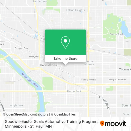 Goodwill-Easter Seals Automotive Training Program map