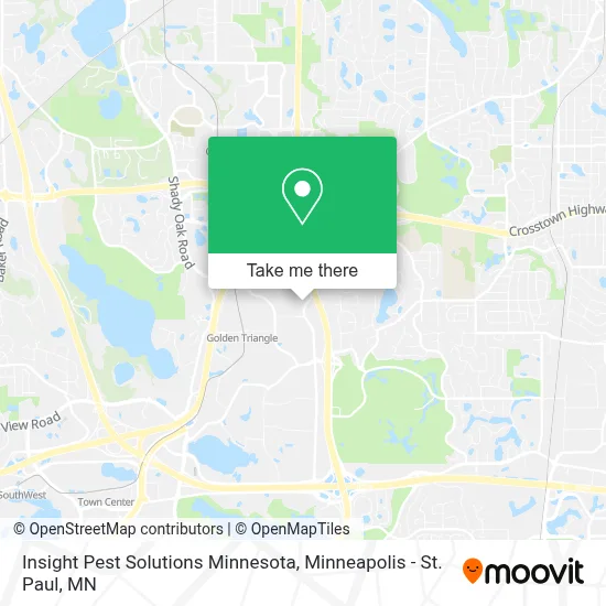 Insight Pest Solutions Minnesota map