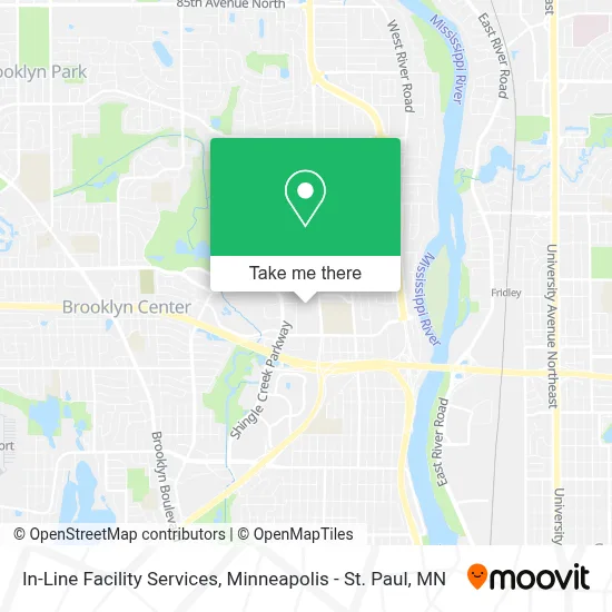 In-Line Facility Services map
