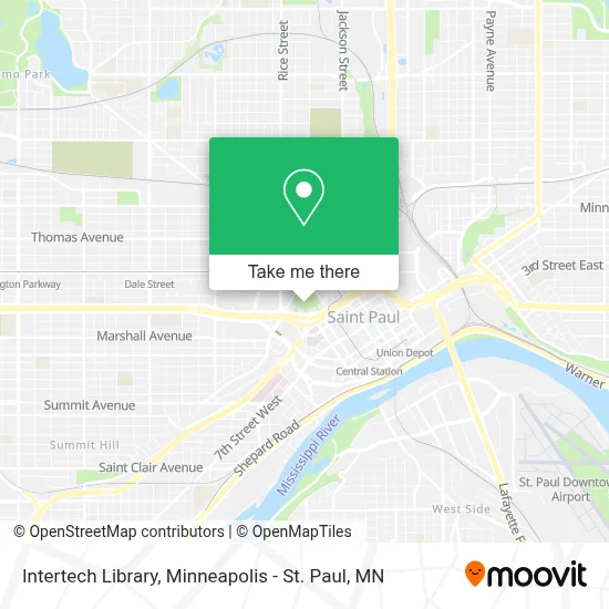 Intertech Library map