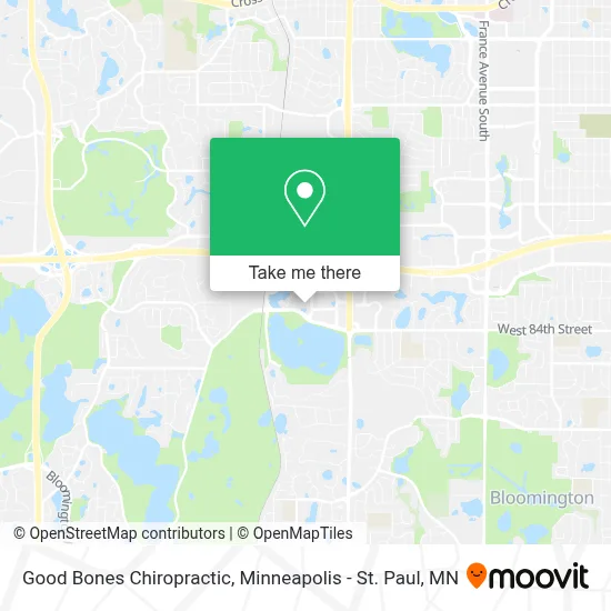 Good Bones Chiropractic map