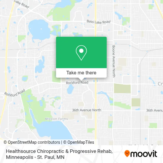Healthsource Chiropractic & Progressive Rehab map